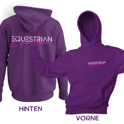 Unisex Hoodie Reiter, Reitbekleidung 'Equestrian'