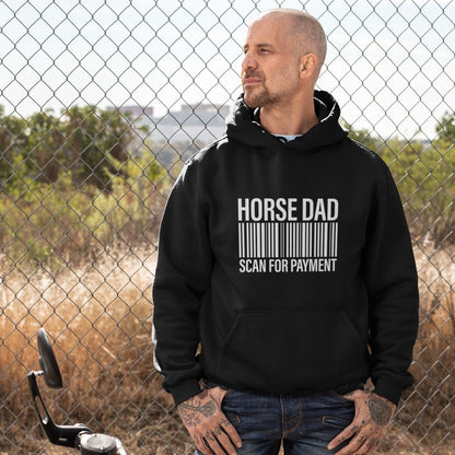 Horse Dad, Hoodie für Väter von Reiterinnen- für Papas mit Humor.Pferde Vater Reiter Reiterin Vatertag Geschenk Unisex Hoodie