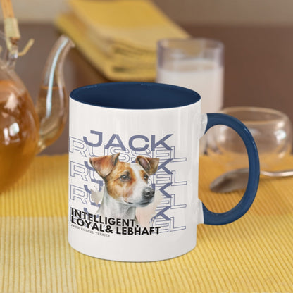 Motivtasse 'Jack Russell Terrier' im Rasseportrait