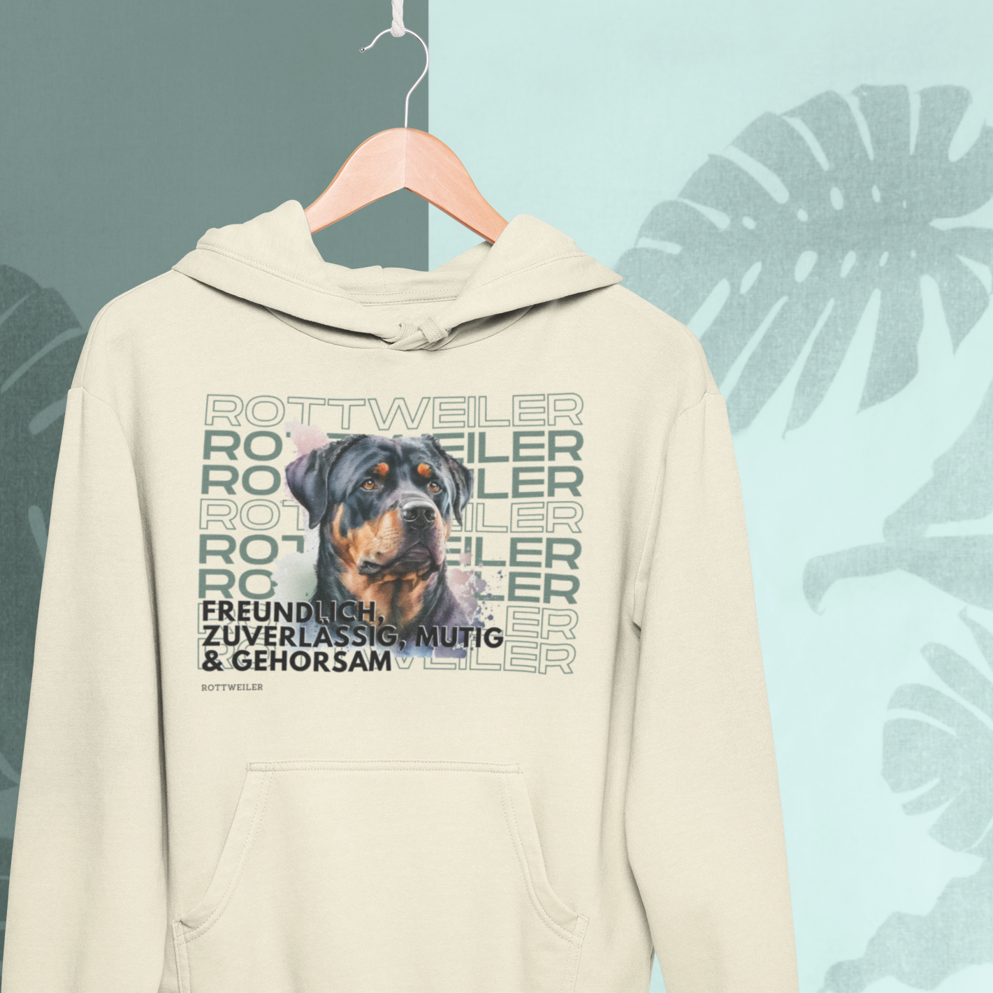 Hoodie für Rottweiler Besitzer und liebhaber der Hunderasse Rottweiler