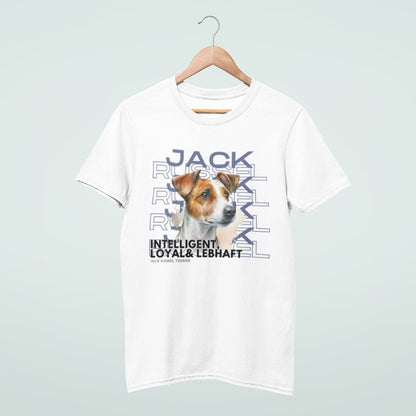 Unisex T-Shirt 'Jack Russell' im Rasseportrait