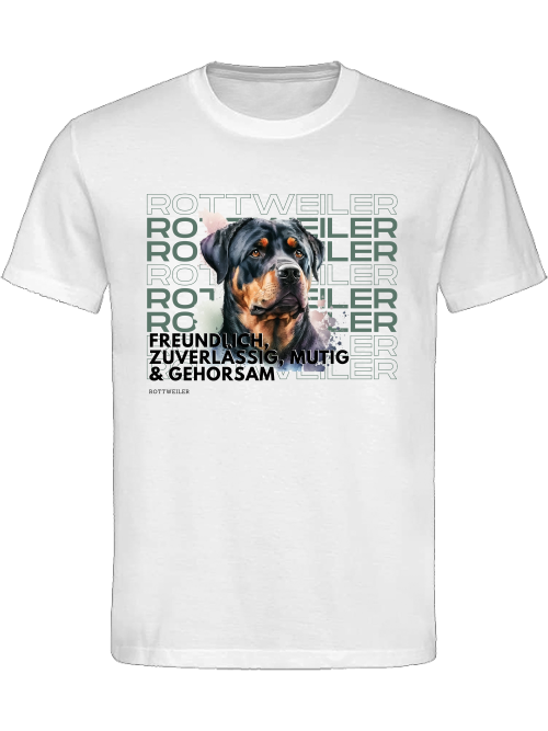 Unisex T-Shirt, Rottweiler Rasseportrait