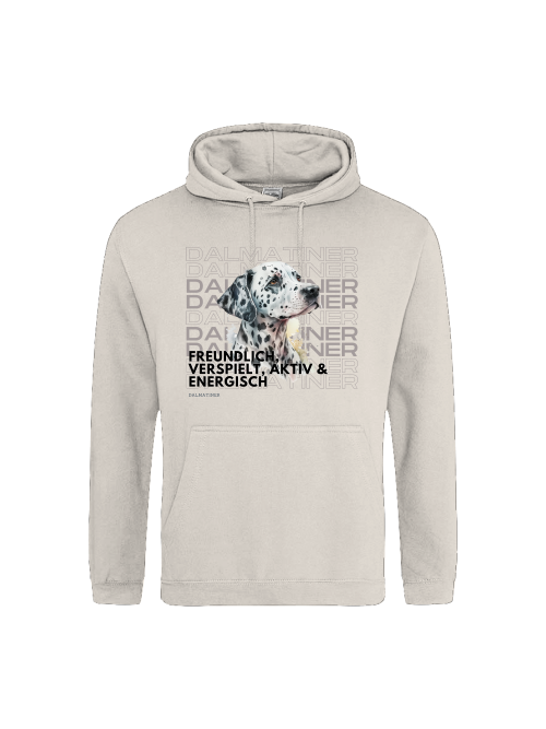 Unisex Hoodie Dalmatiner Rasseportrait