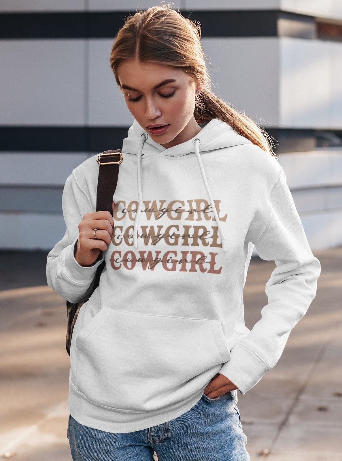 Cowgirl-Kapuzenpulli, Hoodie für waschechte Cowgirls