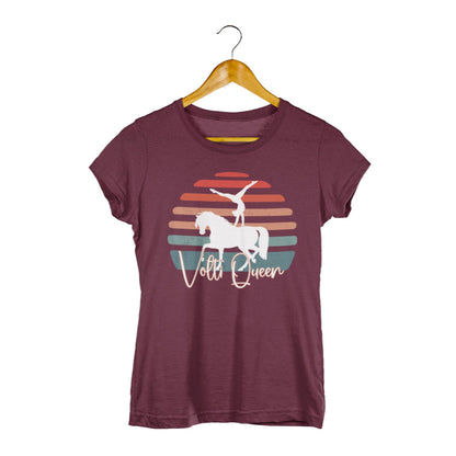 Voltishirt für Frauen, Voltigier Shirt Mädchen, Voltigier T-Shirt Damen, Pferde T-Shirt, T-Shirt für Voltigiererinnen, Voltiqueen Shirt, Pferdeliebhaberinnen, Reitsport T-Shirt, Geschenk für Voltigiererinnen.
