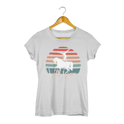 Voltishirt für Frauen, Voltigier Shirt Mädchen, Voltigier T-Shirt Damen, Pferde T-Shirt, T-Shirt für Voltigiererinnen, Voltiqueen Shirt, Pferdeliebhaberinnen, Reitsport T-Shirt, Geschenk für Voltigiererinnen.