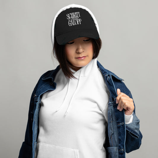 Reitercap Eine schicke Kopfbedeckung gehört im Reitsport einfach zu einem eleganten Look. Stick Motiv "Schritt, Trab, Galopp"