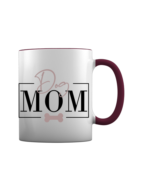 Keramiktasse "Dog Mom" Hundemama Tasse