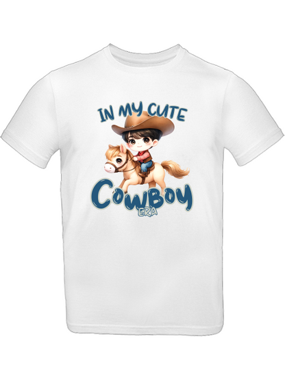 Kinder T-Shirt für Jungs, Cowboy Era