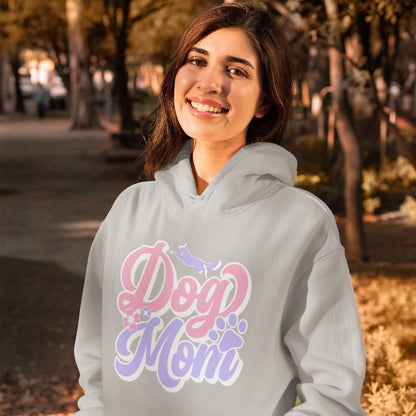 Retro "Dog Mom" Hoodie Unisex fürs Frauchen