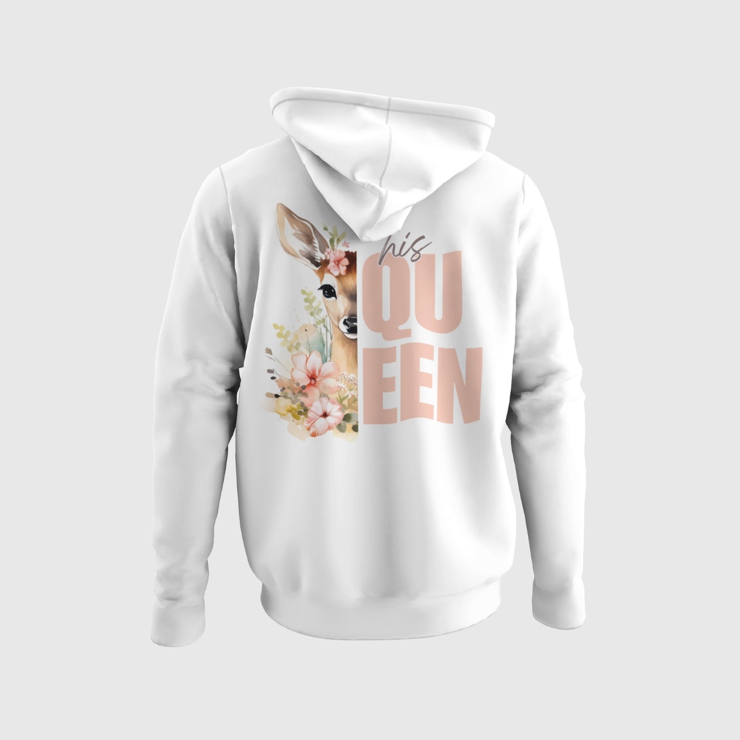 Pärchen Hoodies „His Queen & Her King“ für SIE