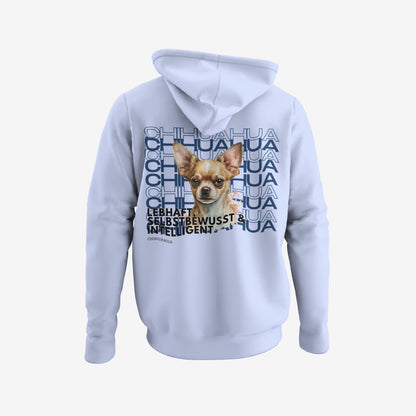 Unisex Hoodie 'Chihuahua' Motiv *Backprint