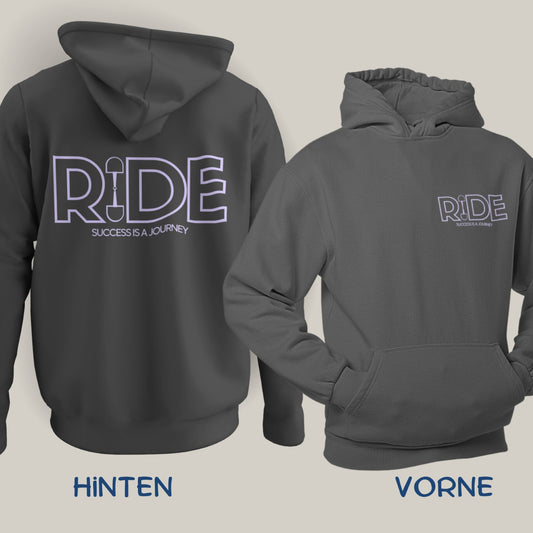 Hoodie ‚Ride, Success is a Journey‘ für Turnierreiter & Freizeitreiter