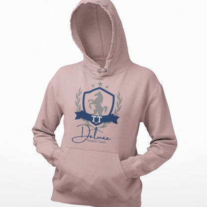 Turnierhoodie TT Deluxe für Turnierreiter und Begleiter, farbe nude