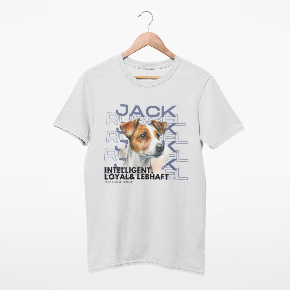 Unisex T-Shirt 'Jack Russell' im Rasseportrait