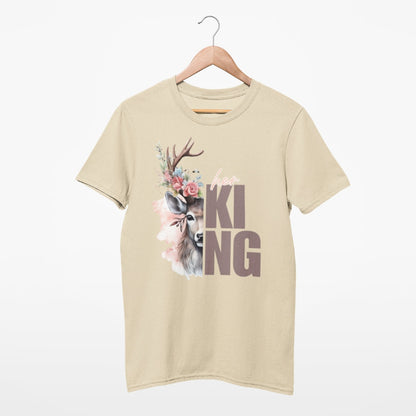 Pärchen T-Shirts „His Queen & Her King“ für IHN