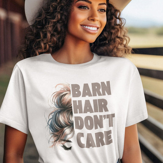 Stallshirt 'Barn Hair Dont Care' Reiterinnen