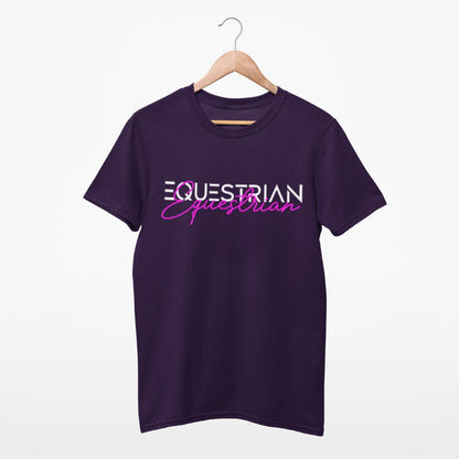 Unisex T-Shirt 'Equestrian' Reitshirt