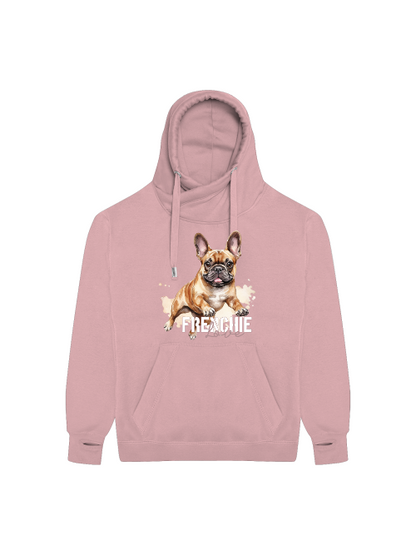 Crossneck Hoodie "Frenchie Love" Französiche Bulldogge Motiv