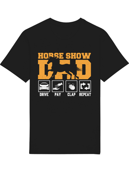 T-Shirt "Horse Show Dad" Pferde Papa