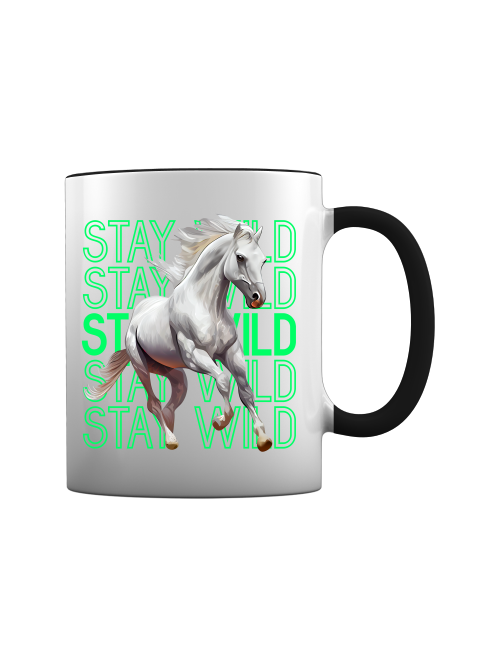 Tasse "stay wild" Pferdemotiv