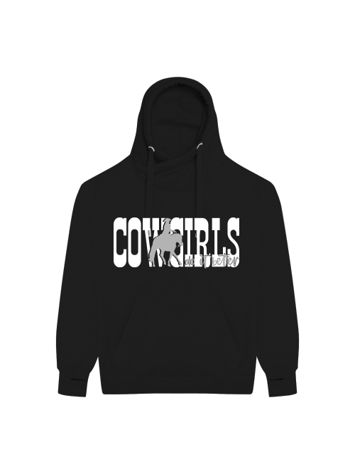 Crossneck Hoodie "Cowgirls do it better" Western-Hoodie, Westernreiter