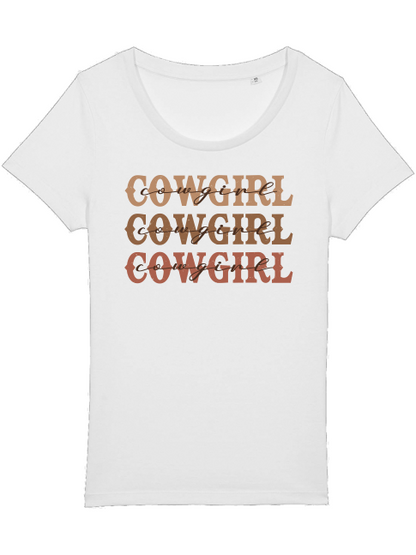 Damen T-Shirt "Cowgirl", Westernshirt für Cowgirls