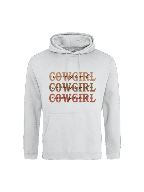 Unisex Hoodie "Cowgirl" Westernpulli, Countrystyle