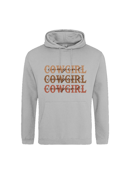 Unisex Hoodie "Cowgirl" Westernpulli, Countrystyle