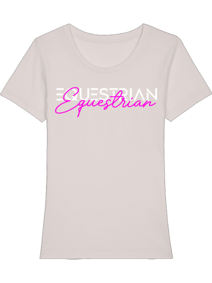 Damen Shirt "Equestrian" T-Shirt Reiterinnen, Reitershirt